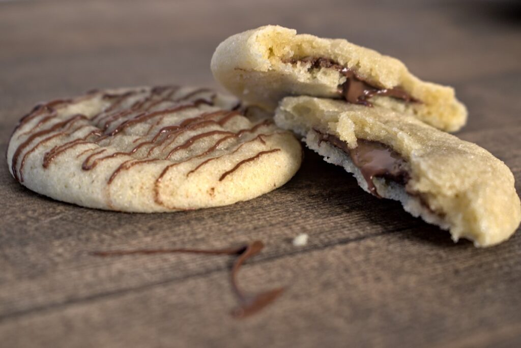 nutella sugar cookies