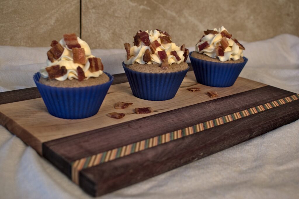 maple bacon cupcakes